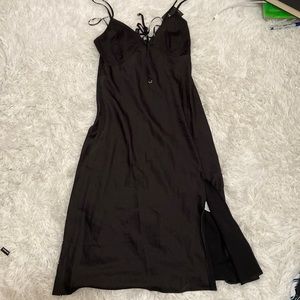 Forever21 satin midi dress